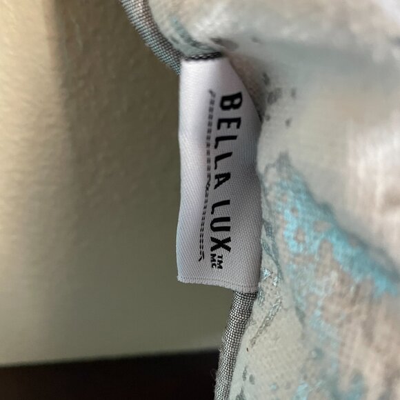 Embroidered Snowflake Accent Pillow - Picture 7 of 7